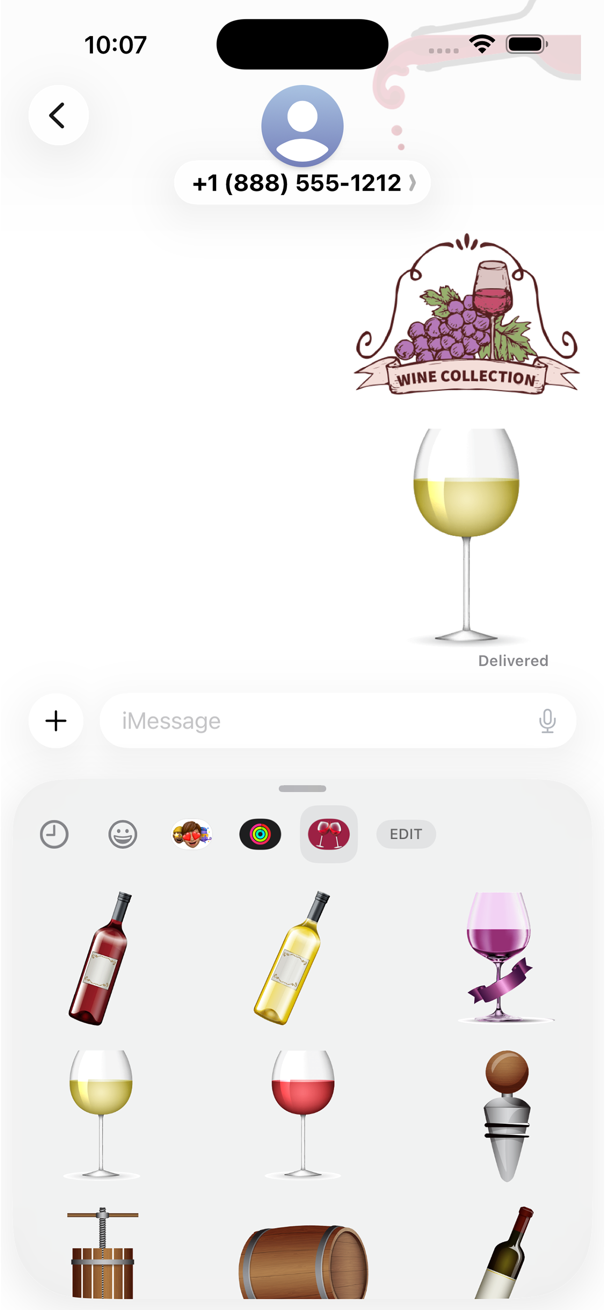 Tasty Wine Stickers screenshot 3