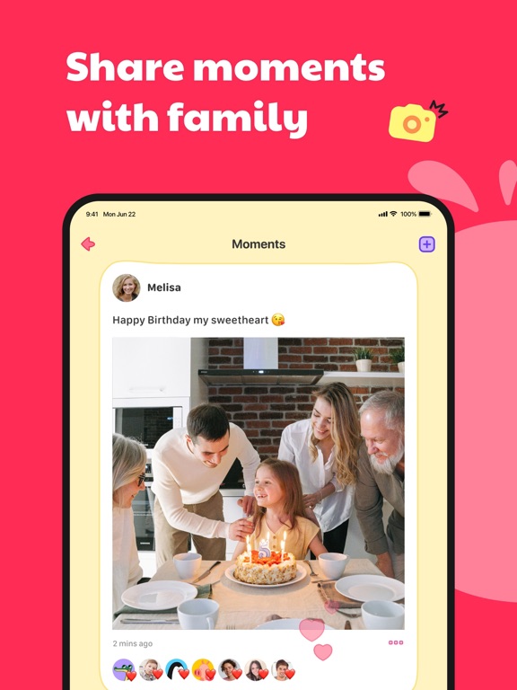 JusTalk Kids - Safe Messenger iPad screenshot 8 - Social Networking app