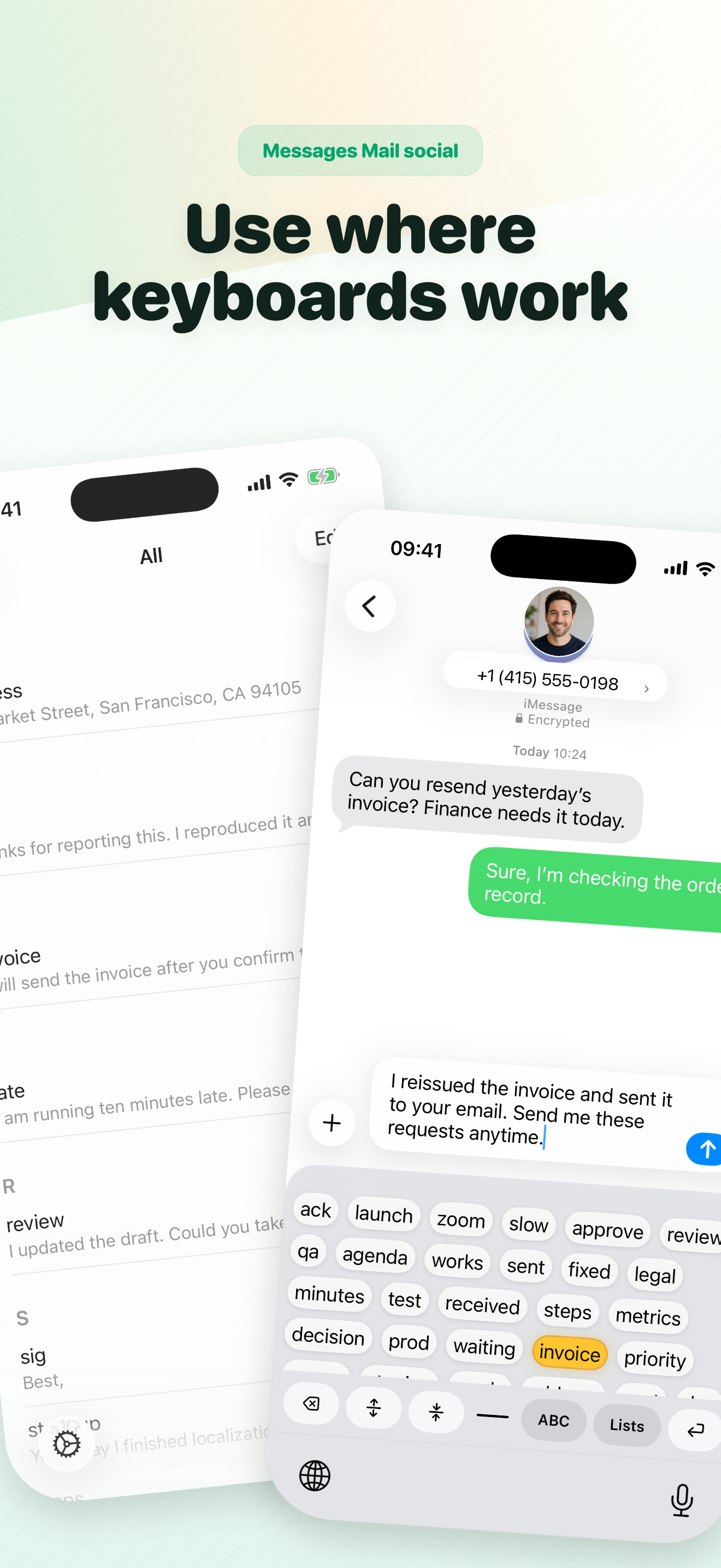 Rocket Keyboard: Text Expander screenshot 7