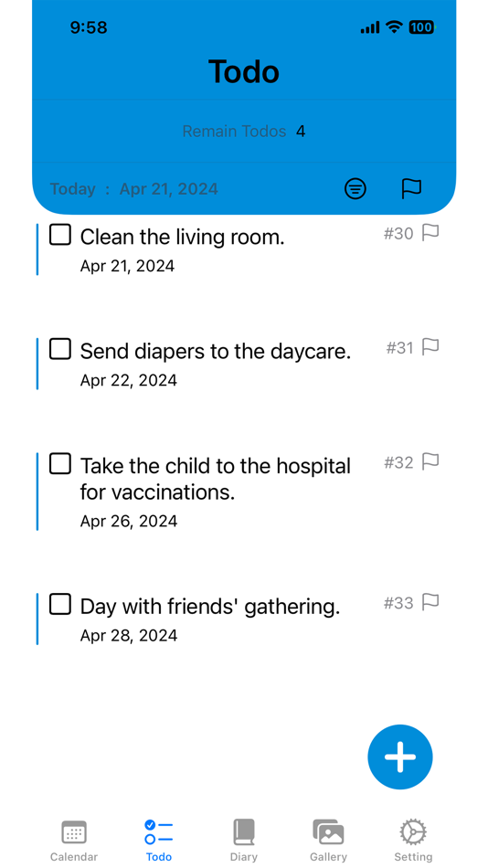 #3. Mint Diary (iOS) By: JongSeo Choe