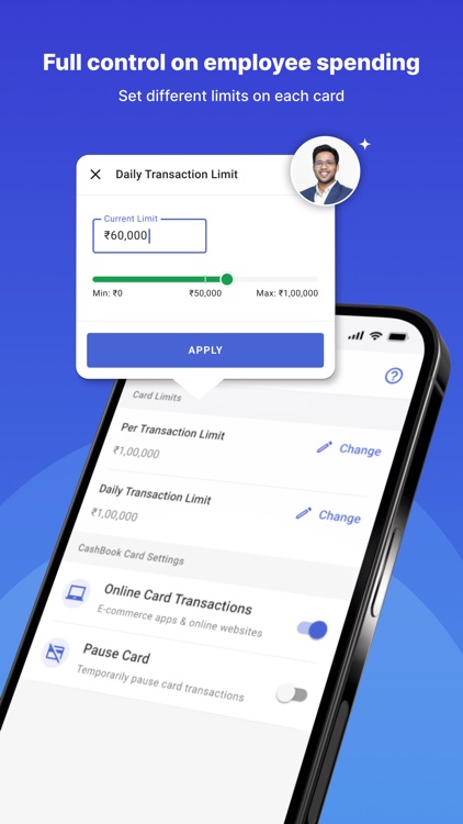 CashBook-UPI Wallets for Staff