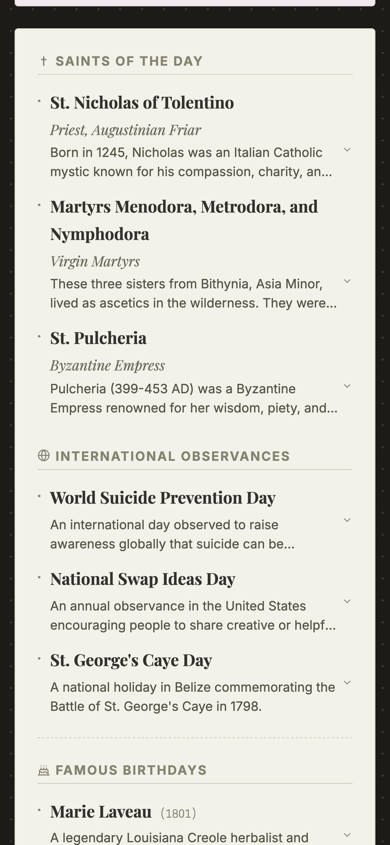 Screenshot 3 of My Days - Daily Calendar