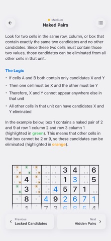 Sudoku Trainer! Screenshot 7 of 10