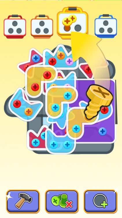 Screw Pin Jam Puzzle