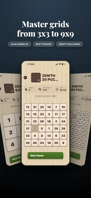 Zenith Puzzle: Sliding Tiles screenshot 1