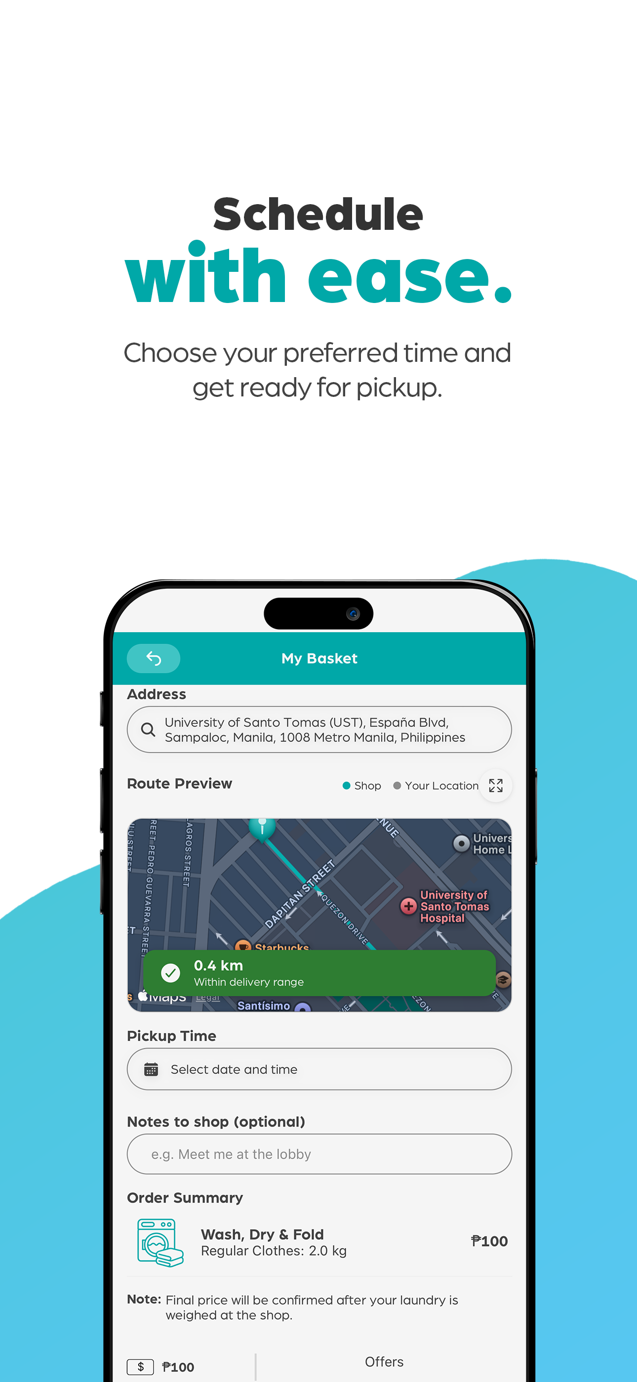 Drop PH - Laundry Booking App