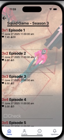 FiSe: Films & Series Tracker screenshot