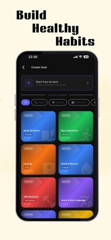 Peakr - Goal Tracker Screenshot 1 of 4