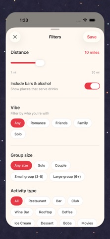 FunMingo: Find Things To Do iPhone screenshot