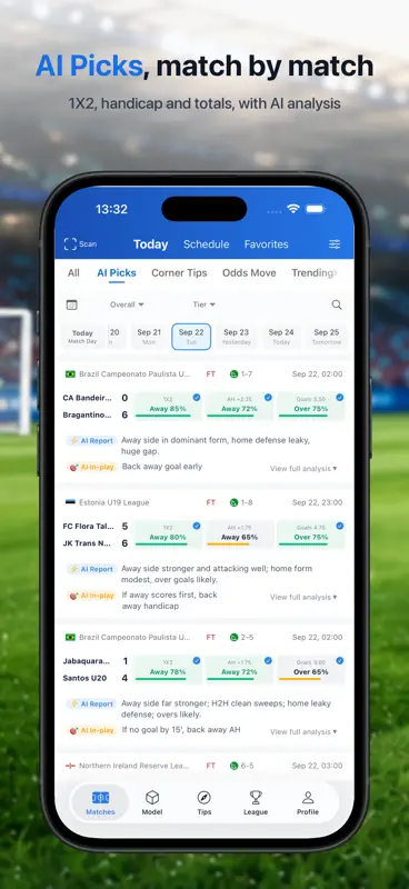 TotalScore: Soccer Predictions screenshot 2 of 10