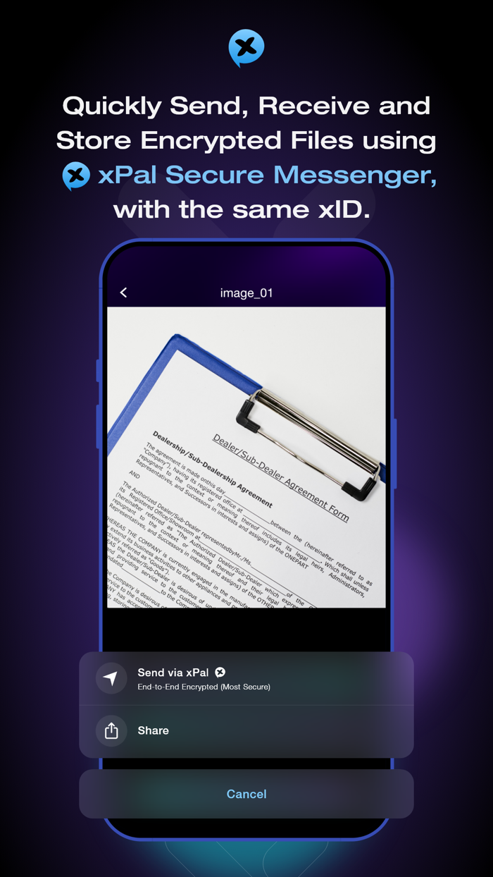 Xave Encrypted Data Vault