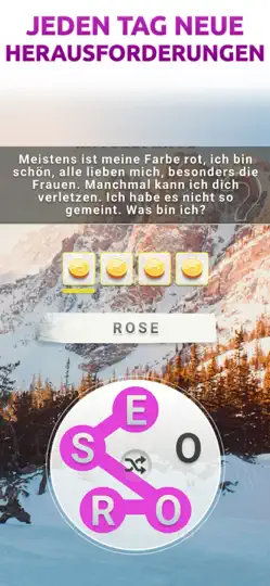 Screenshot von Kreuzworträtsel: Wörter Spiele auf dem iPhone 3