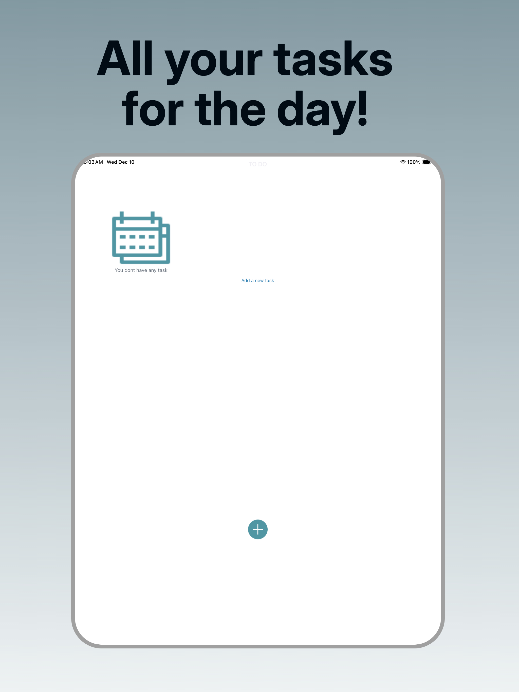 To Do Checklist-Manage Tasks