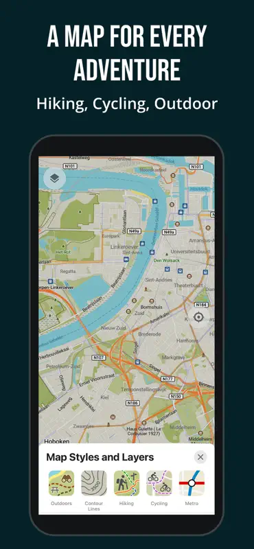 Organic Maps・Offline Maps, GPS screenshot 8 of 10