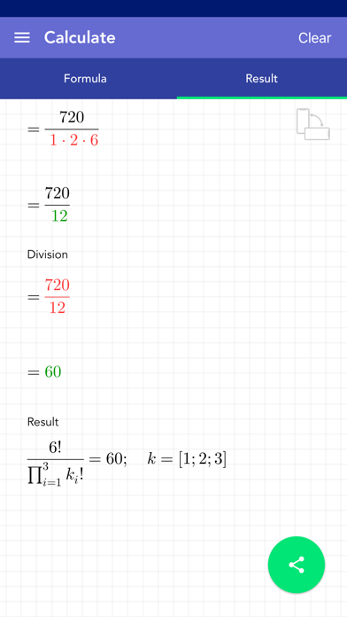 Screenshot 4 of Combinatorics PRO App