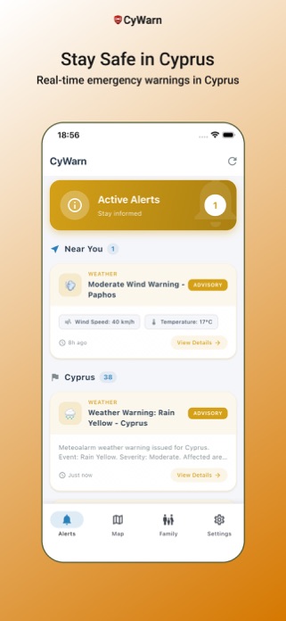 CyWarn Screenshot 1 of 3