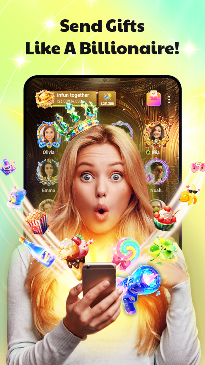 infun Group Voice Chat Rooms