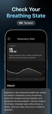 TapPulse: Heart Rate Monitor iPhone screenshot
