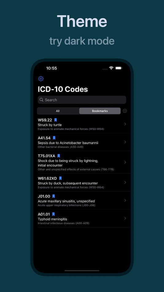 #5. Medcode – ICD-10 Reference (iOS) Podle: Samuel Drozdov