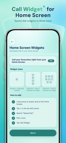 Speed Dialer: One Tap Call Screenshot 4 of 10