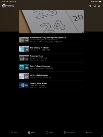 Graceway - Bryant iPad screenshot