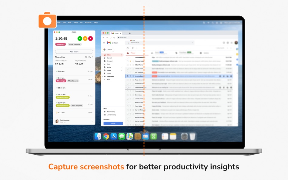 #3. Jibble: Time Tracker (macOS) 게시자: Jibble Tech