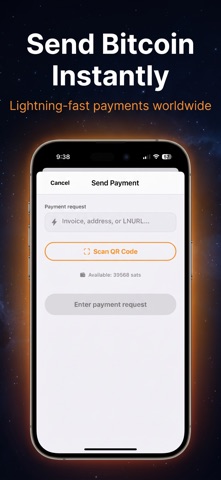 Starr Bitcoin Lightning Wallet Screenshot 3 of 5