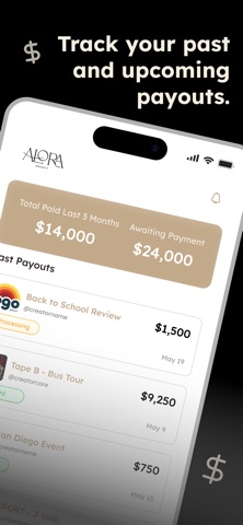Alora Society screenshot