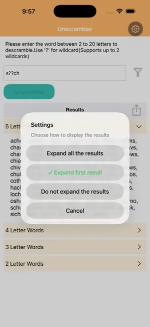 Unscrambler-Word screenshot 4