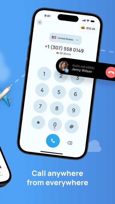 eSIMo: Travel eSIM & Calls screenshot