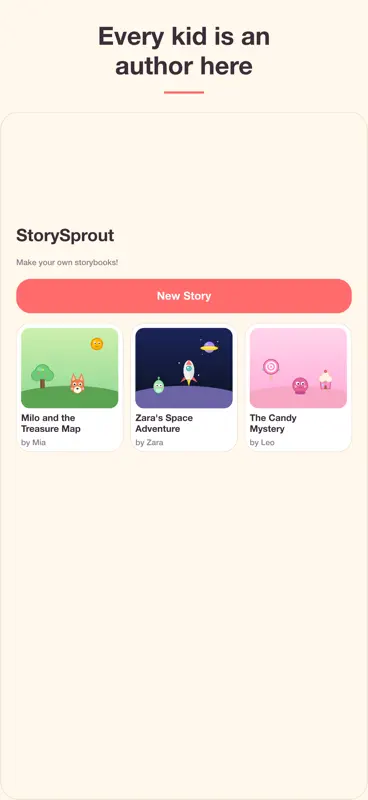 StorySprout: Kids Story Maker screenshot 1 of 6