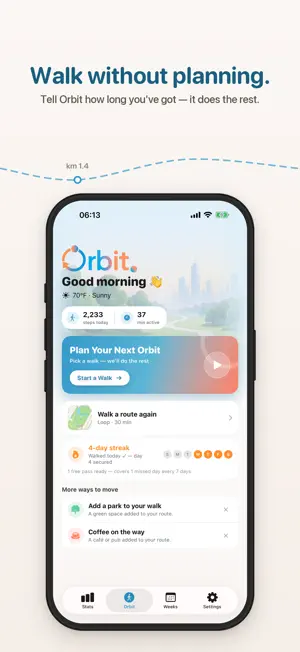 Orbit: Walking Route Planner screenshot 4
