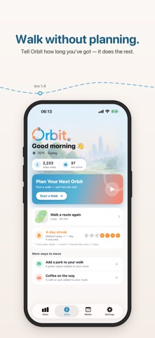 Orbit: Walking Route Planner Screenshot 4 of 8