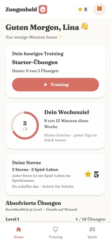 Zungenheld Training screenshot 1
