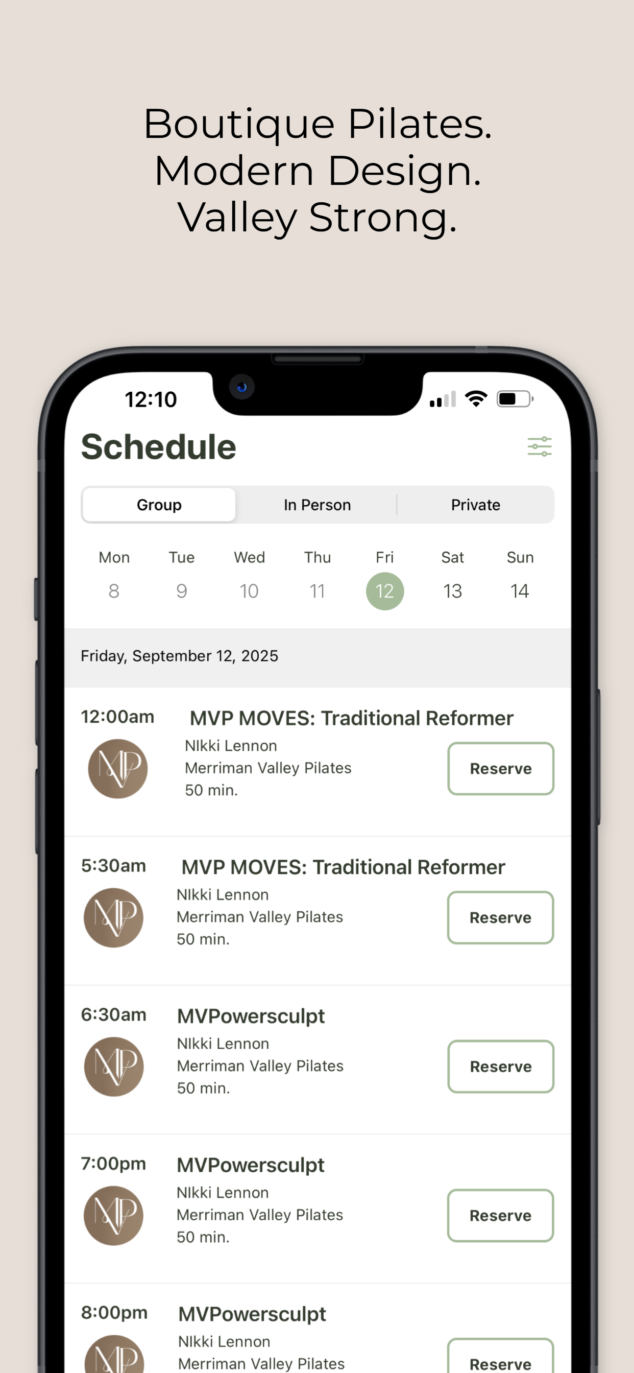 Merriman Valley Pilates screenshot 3