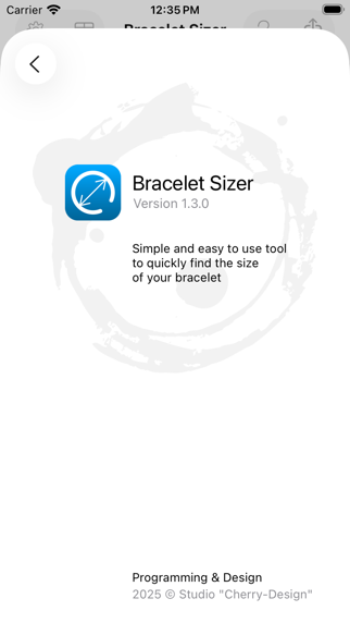 Bracelet Sizer iPhone screenshot 5 - Utilities app