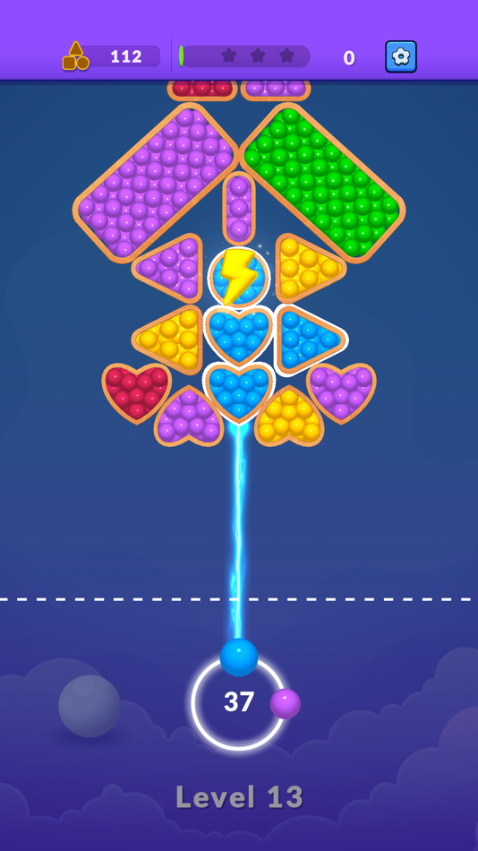 #4. Bubble Shapes Breaker (iOS) 由: 8Great, Games LLC