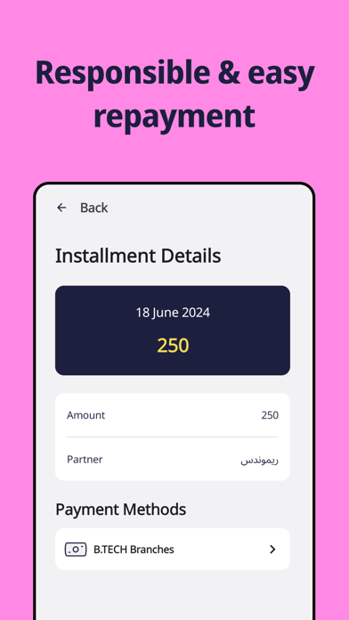 mylo: Buy Now Pay Later Screenshot