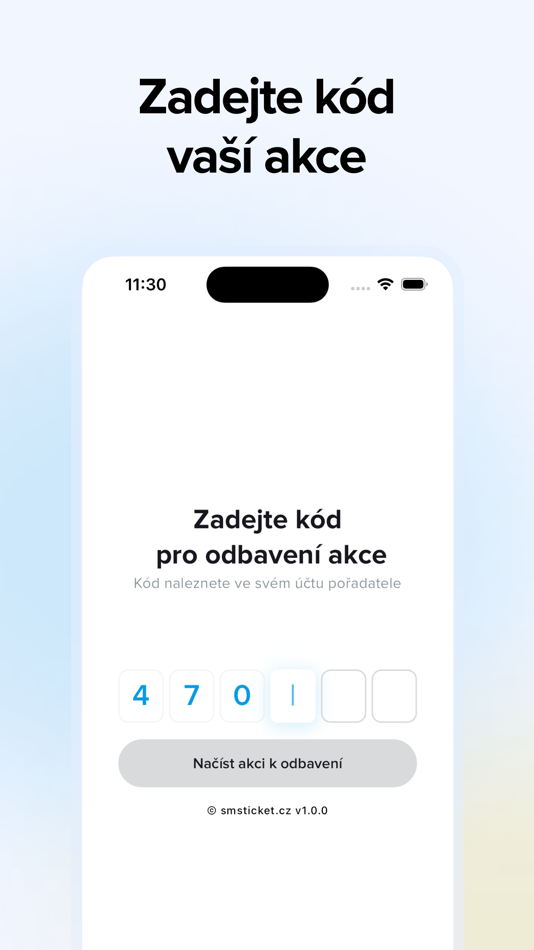 #1. Brána (iOS) 由: smsticket