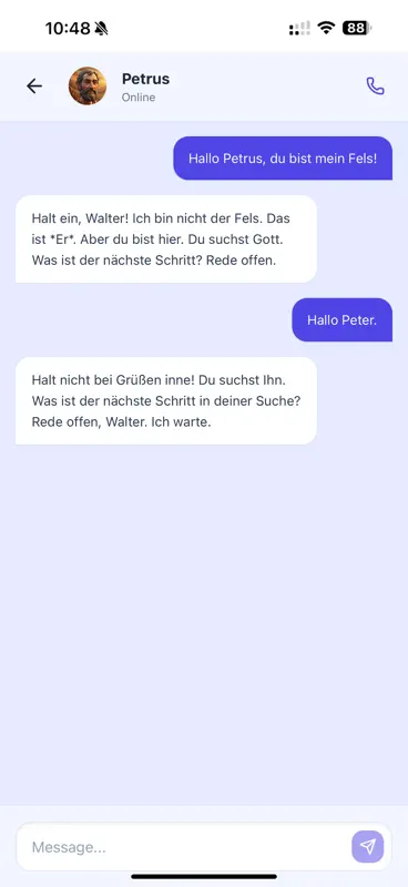BibleBuddy - Talk to Jesus screenshot 2 of 3