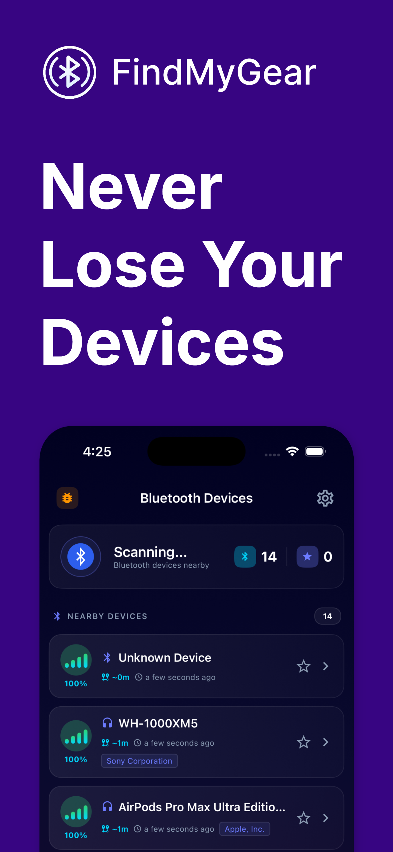 FindMyGear: Smart Detector