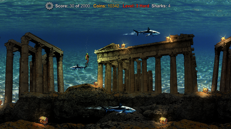 #10. Deep Immersion - Sharks & Gold (iOS) بواسطة: Sferyx