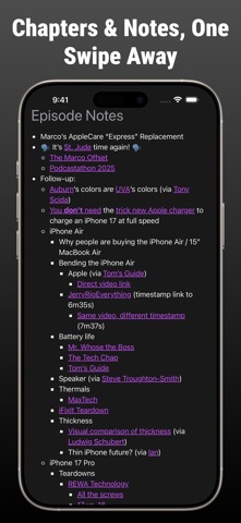 Podcast App: Updates Screenshot 6 of 10