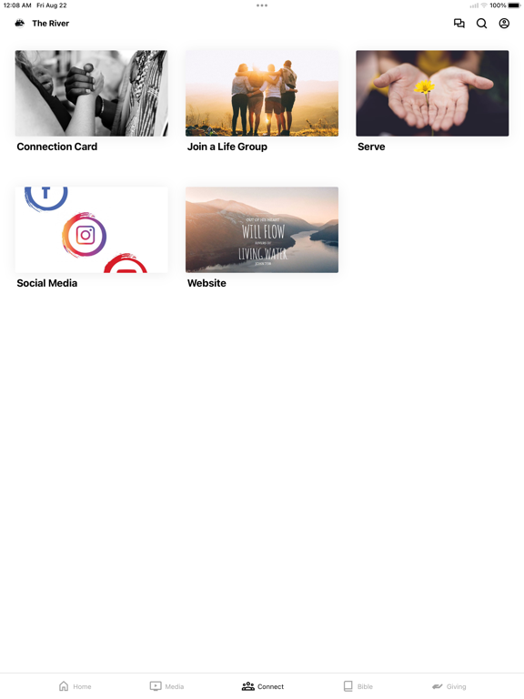 The River MT iPad screenshot 3 - Education app