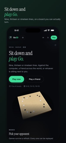 Go3D - Learn & Play Go screenshot 1
