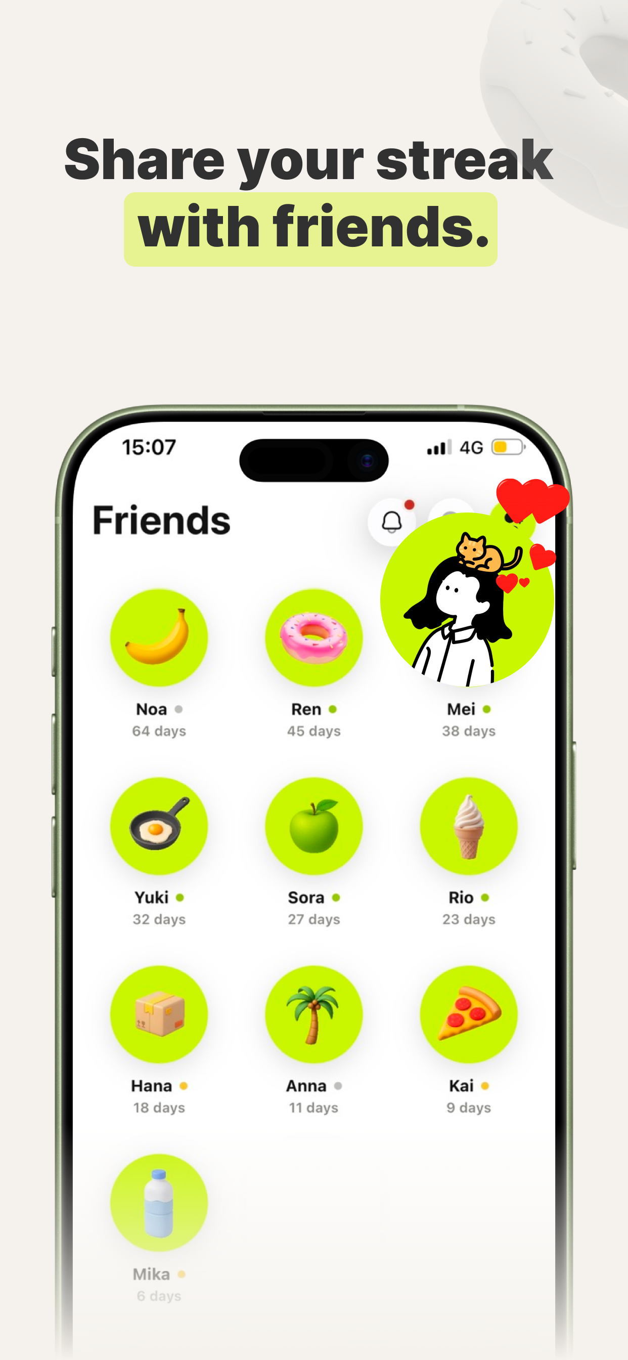 Qlear: Junk Food Detox Tracker screenshot 4