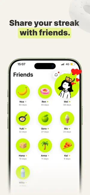 Qlear: Junk Food Detox Tracker screenshot 4