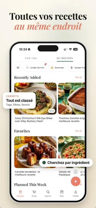 GoodChef - Recettes et Cuisine screenshot 2 of 8