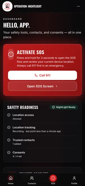 Operation NightLight screenshot 1
