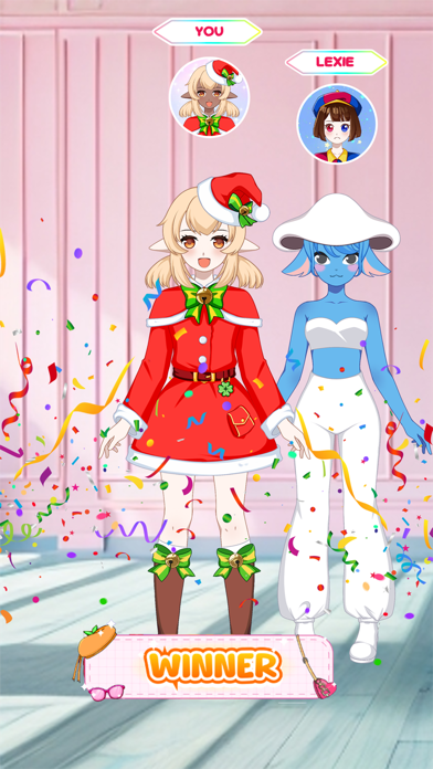 Left or right: Magic Dress up Screenshot